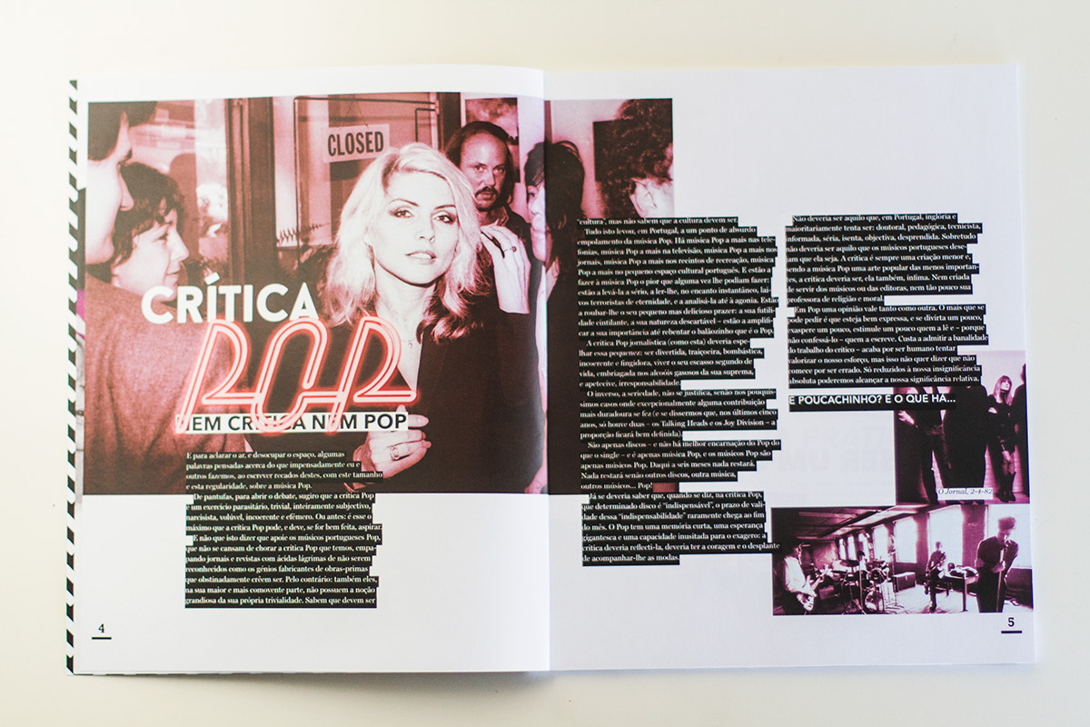 Photo of book first article - critica pop